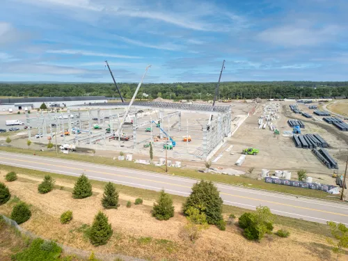 More aerial drone views of the progress at REGENT