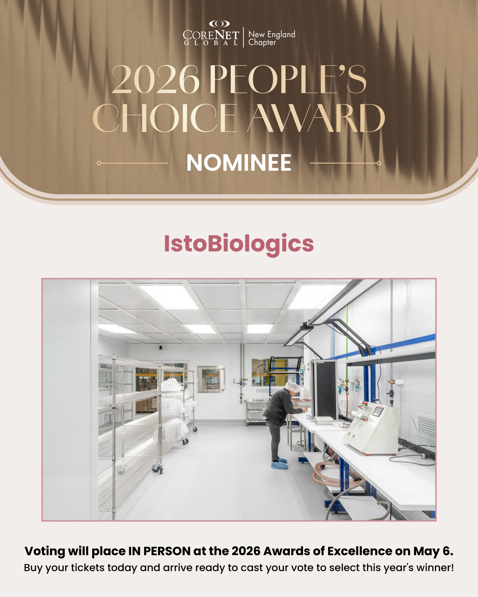 Integrated Builders has been nominated for the 2026 People’s Choice Award