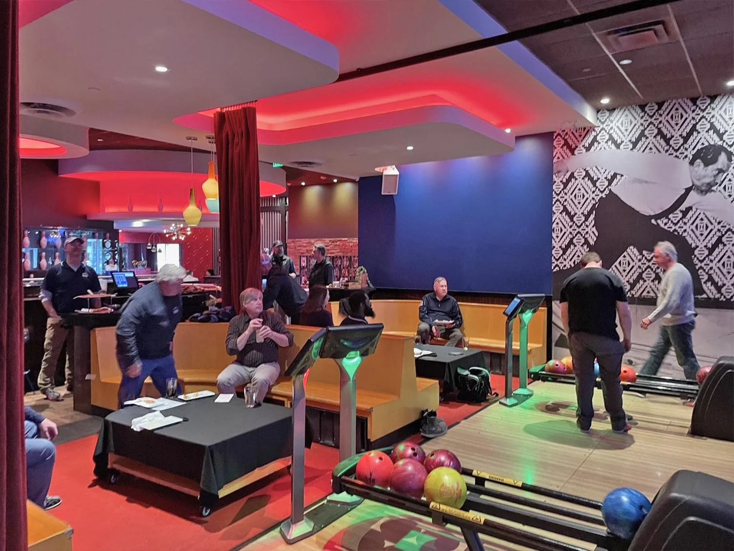 Team building at King’s Bowling.